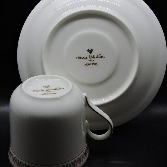 Mario Valentino - Momoyama Coffee Cup / Saucer Set (Set of 2) - Picture 8 of 9